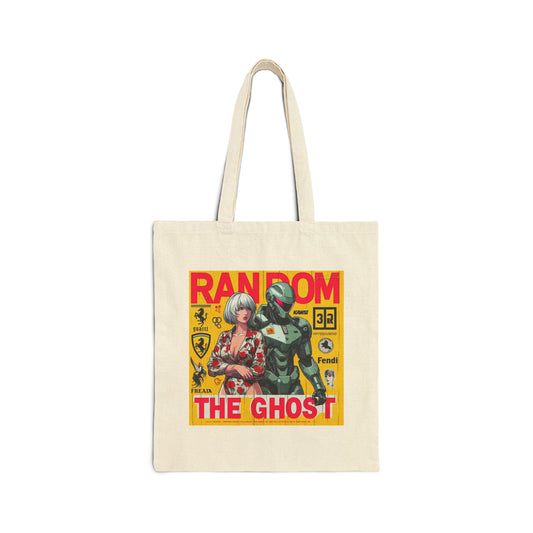 Random Cotton Canvas Tote Bag