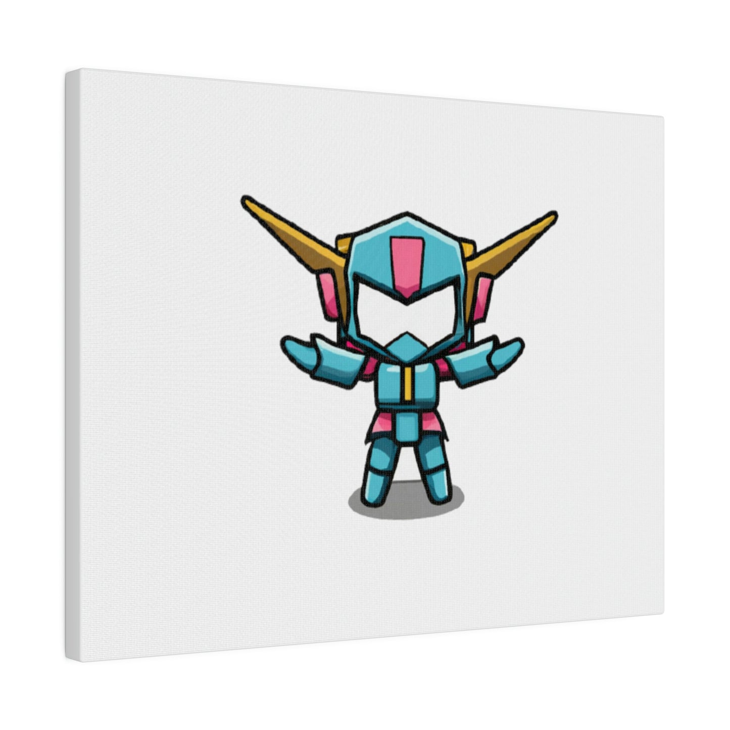 Random Mini Mech Matte Canvas, Stretched, 0.75"