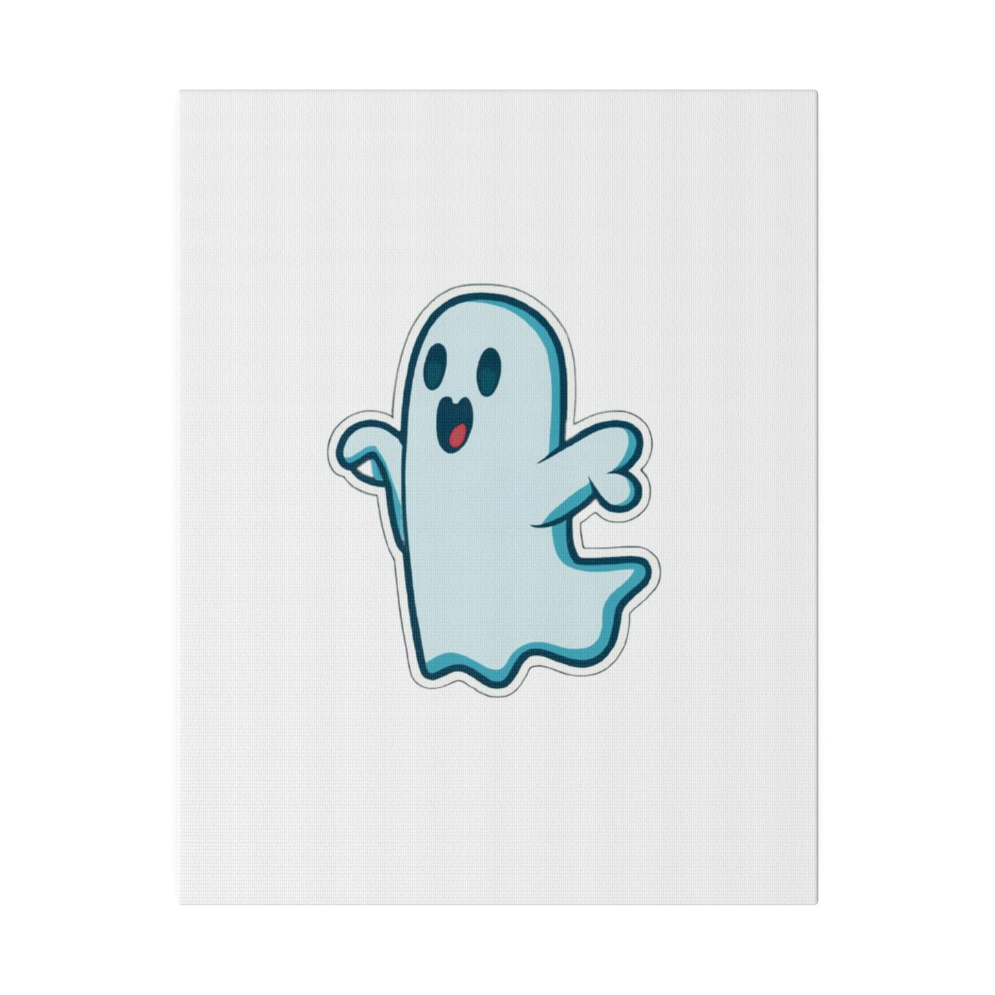 Random Ghost Matte Canvas, Stretched, 0.75"