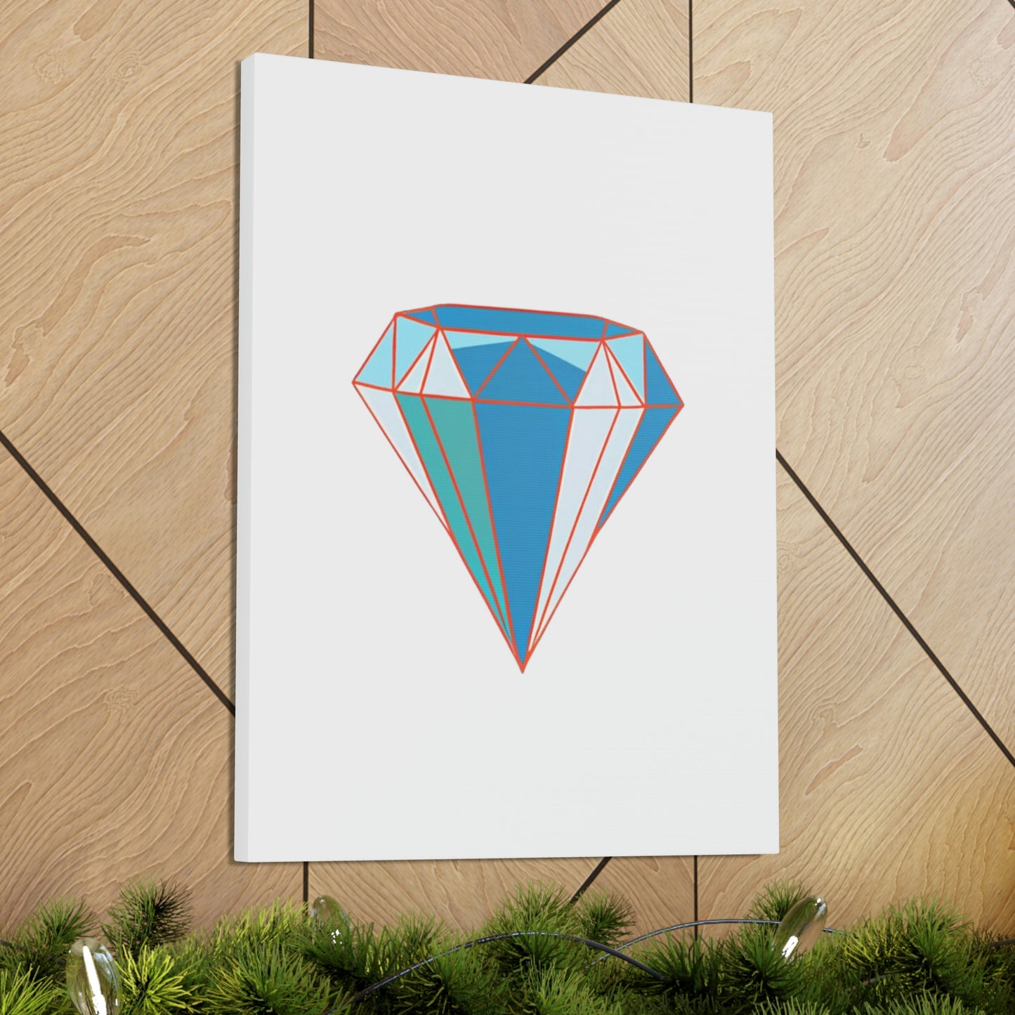 Random Diamond Canvas Gallery Wraps