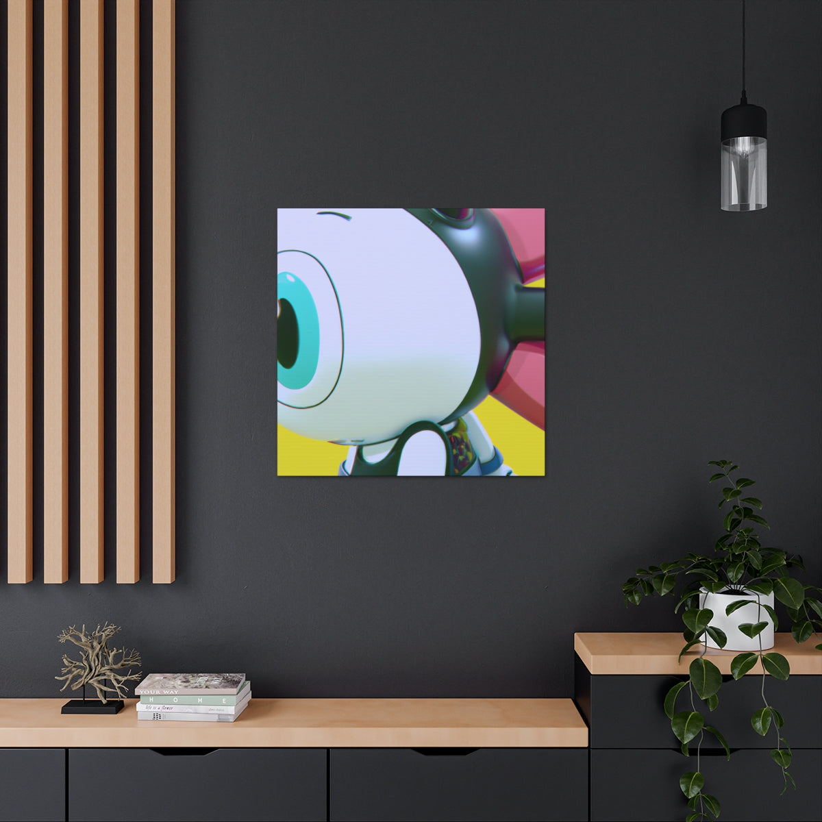 👁️ Canvas Gallery Wraps