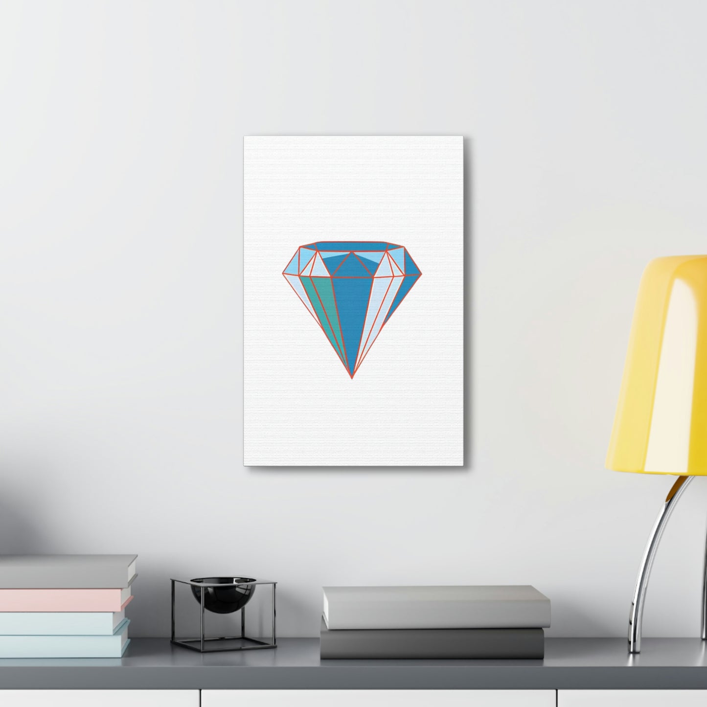 Random Diamond Canvas Gallery Wraps