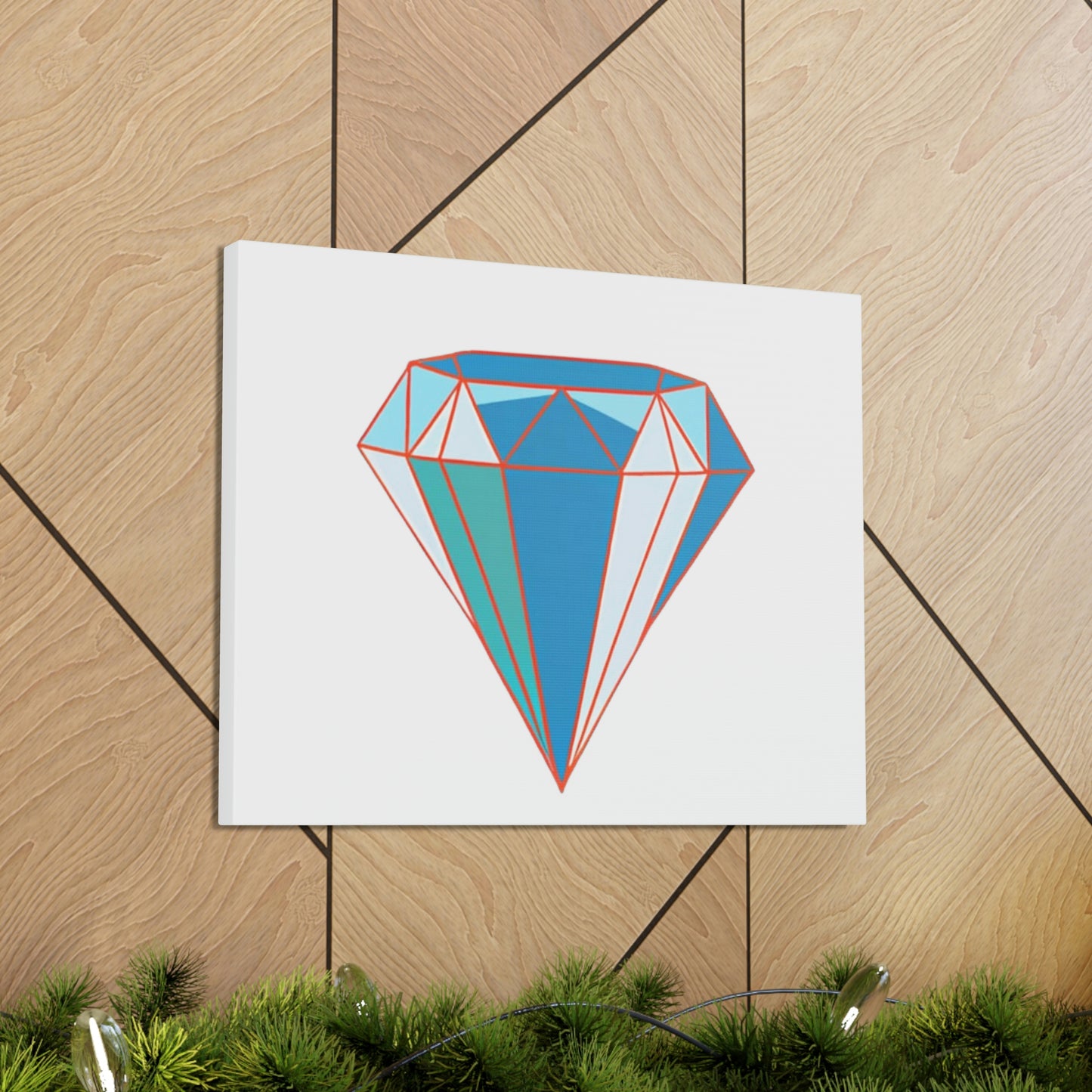 Random Diamond Canvas Gallery Wraps