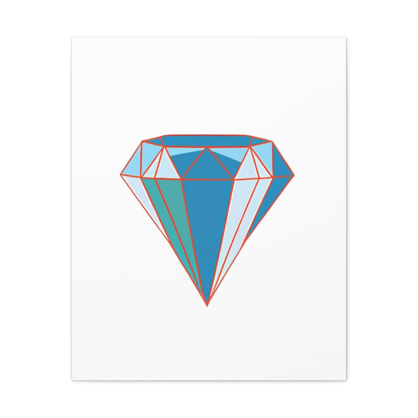 Random Diamond Canvas Gallery Wraps