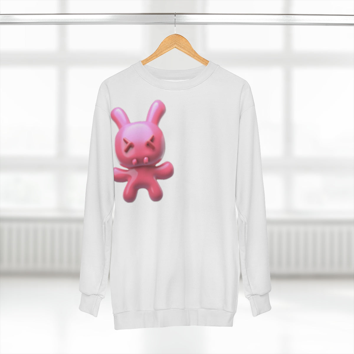 AOP 🍡 Unisex Sweatshirt - Random the Ghost