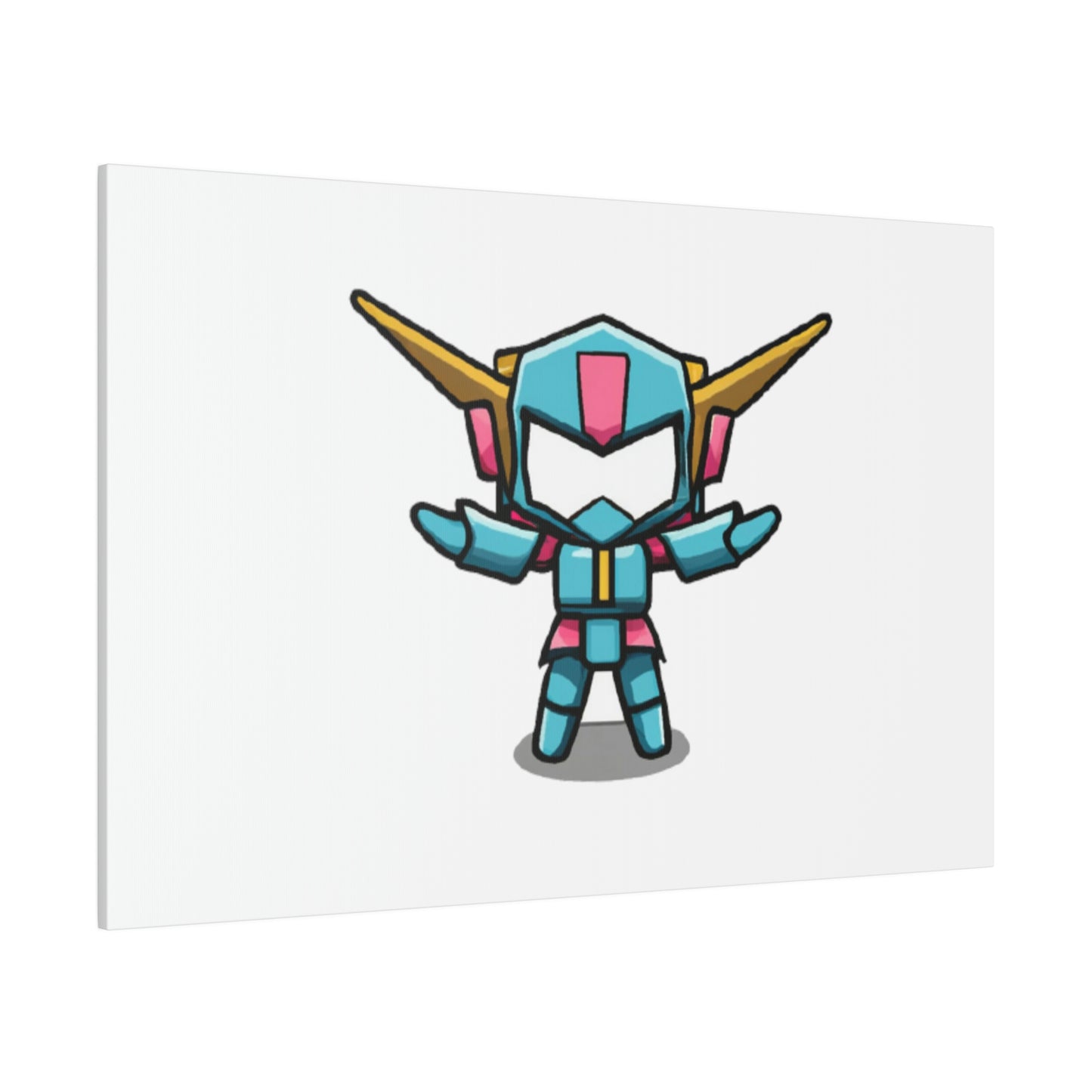 Random Mini Mech Matte Canvas, Stretched, 0.75"