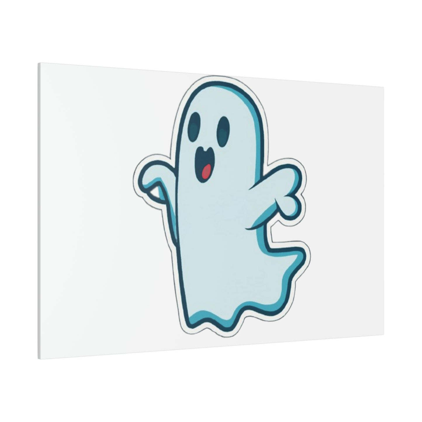 Random Ghost Matte Canvas, Stretched, 0.75"