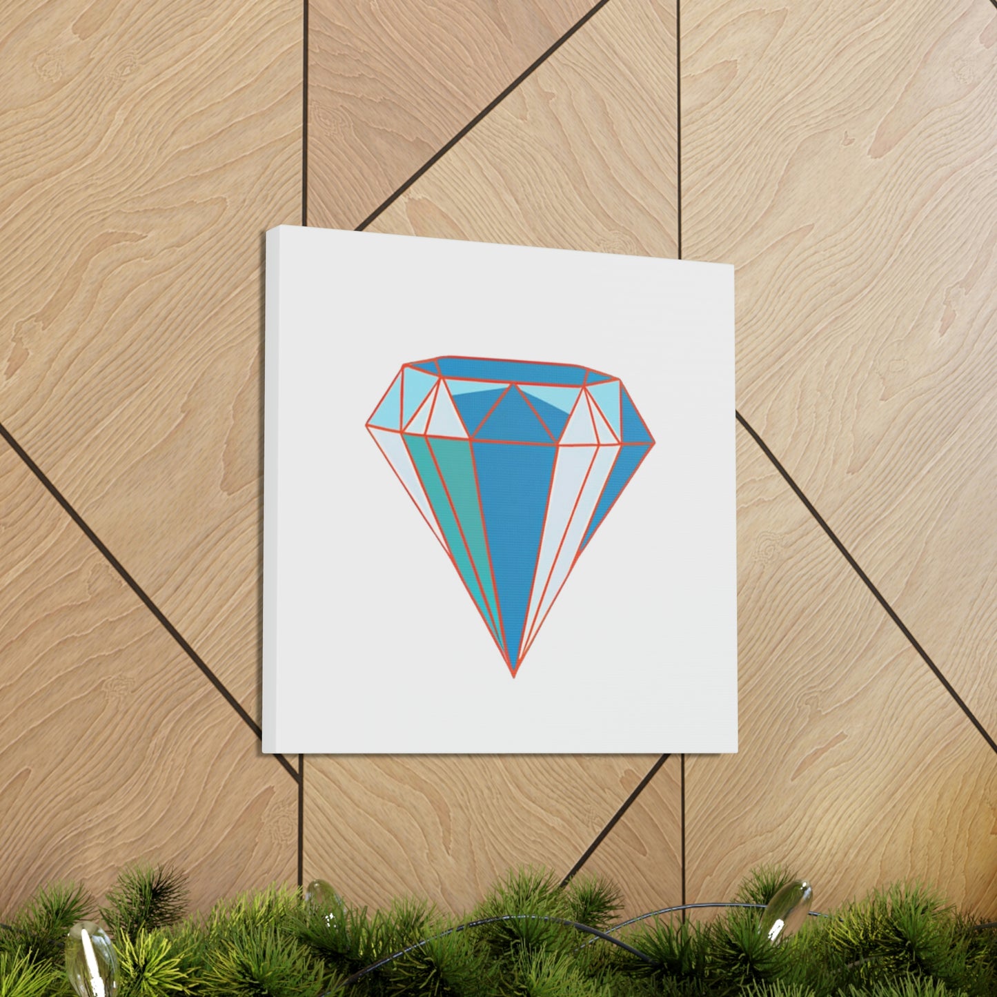 Random Diamond Canvas Gallery Wraps