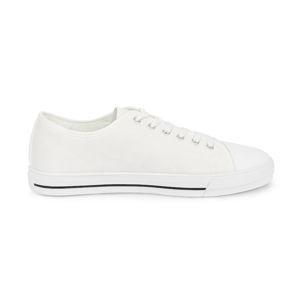 Men's Random Mascot Low Top Shoes - Random the Ghost