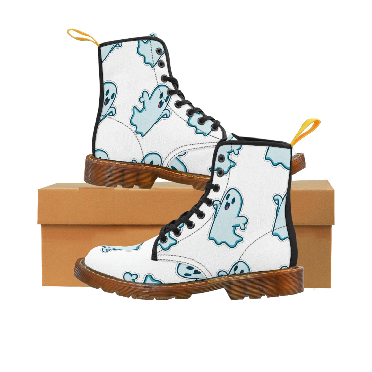 Shoes: Women's Random Ghost Canvas Boots