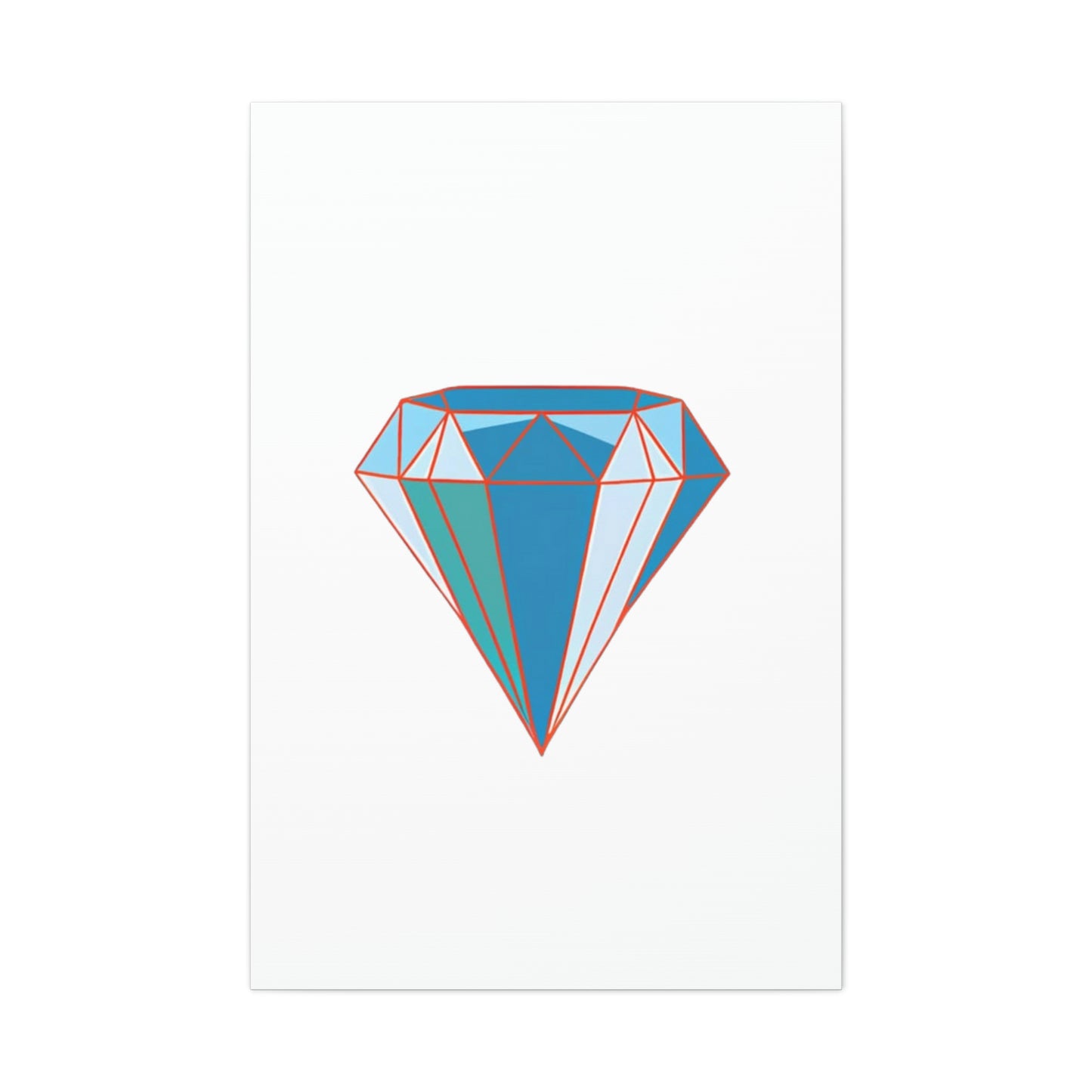 Random Diamond Canvas Gallery Wraps