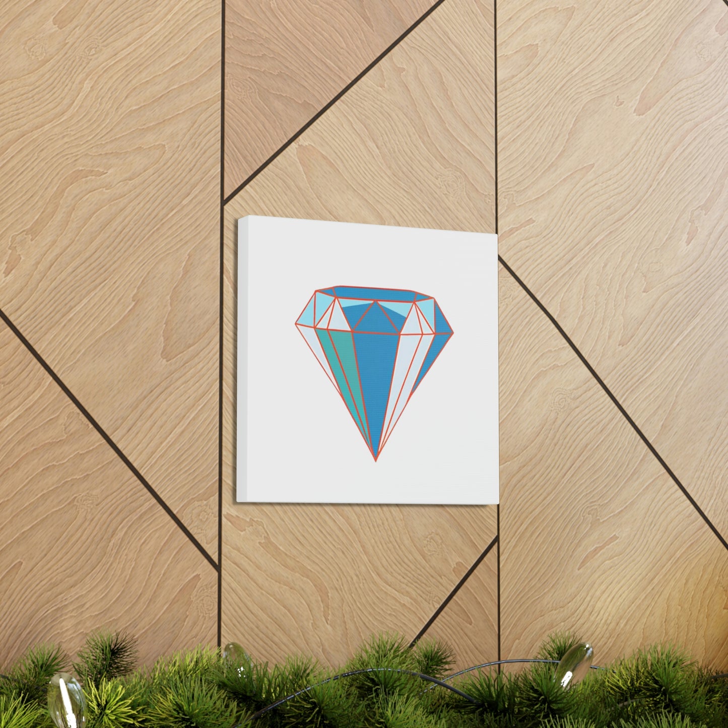 Random Diamond Canvas Gallery Wraps