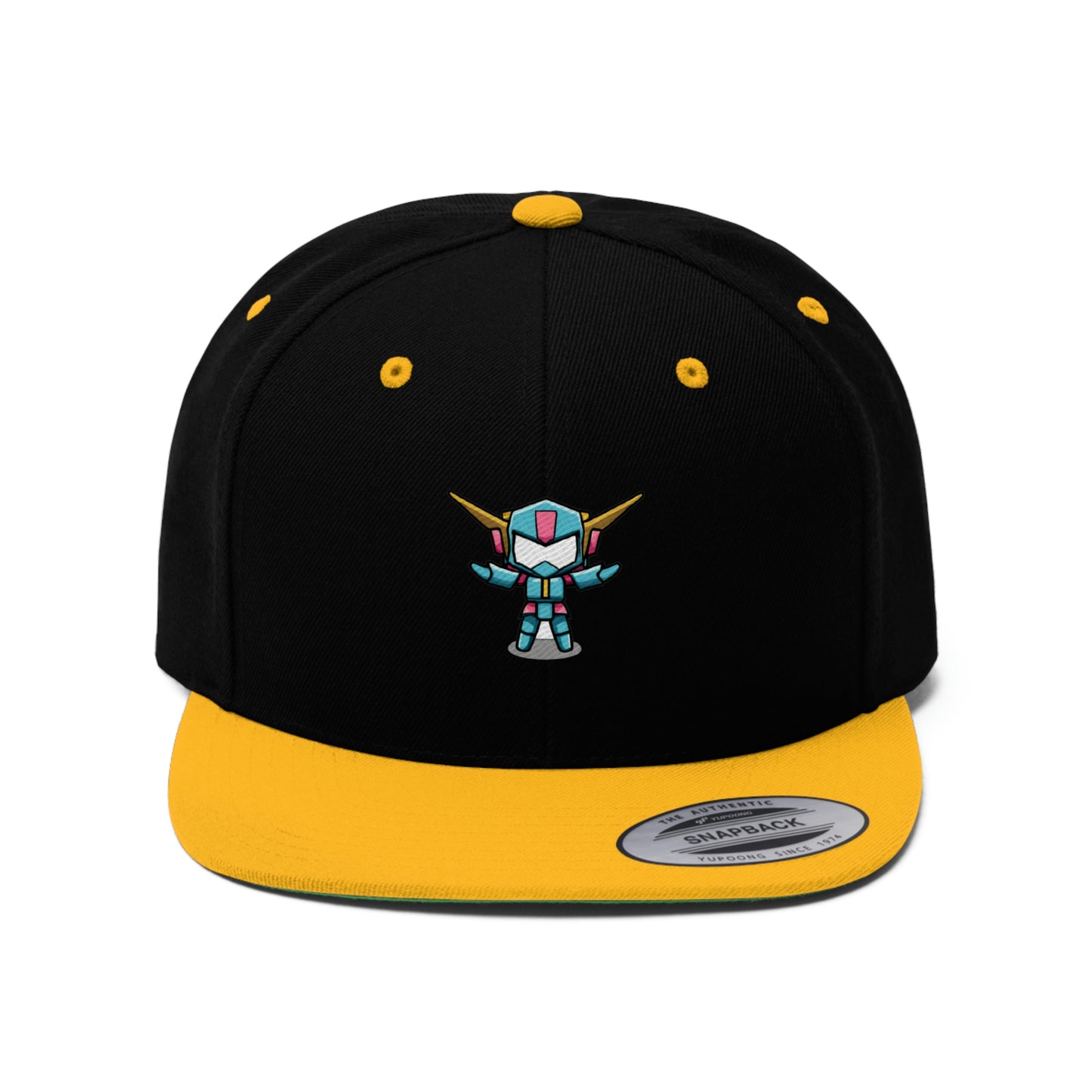 Unisex Random Mini Mech Flat Bill Hat