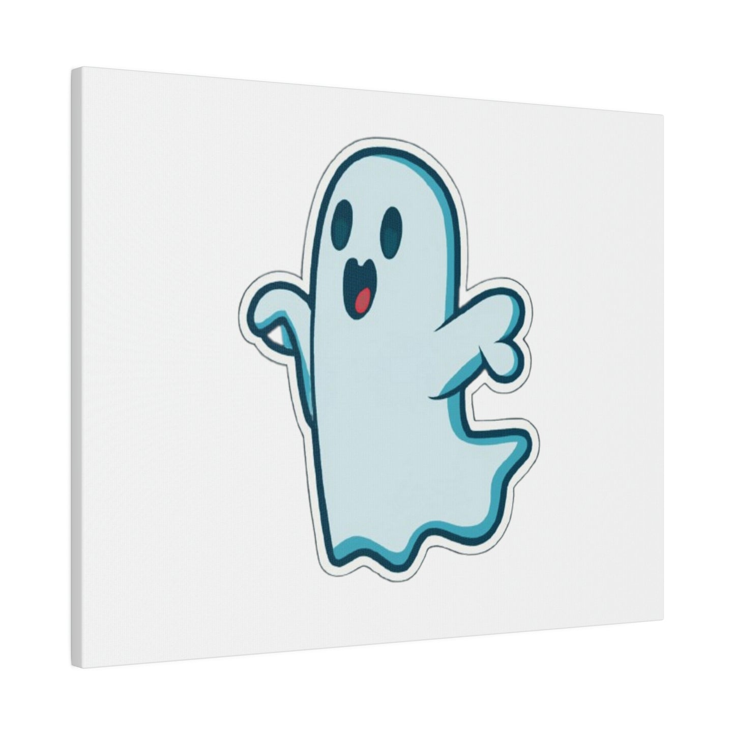 Random Ghost Matte Canvas, Stretched, 0.75"