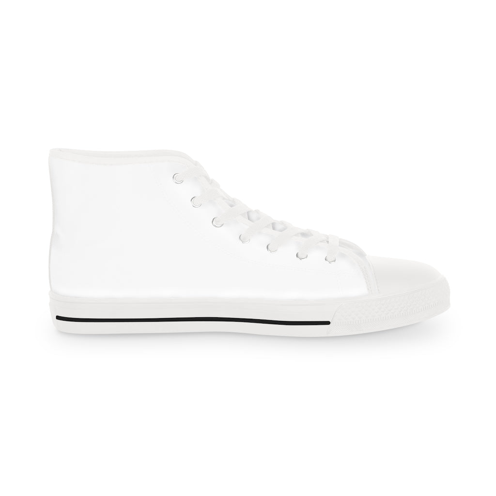 Men's Random Mascot High Top Shoes - Random the Ghost