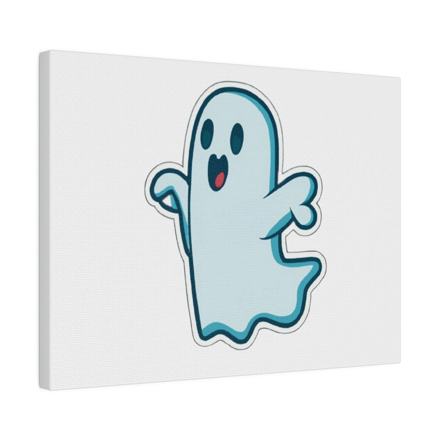 Random Ghost Matte Canvas, Stretched, 0.75"