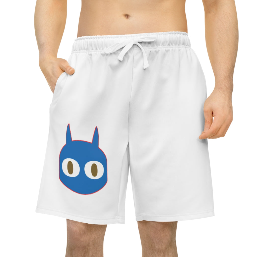 Athletic Random Mascot Long Shorts (AOP) - Random the Ghost