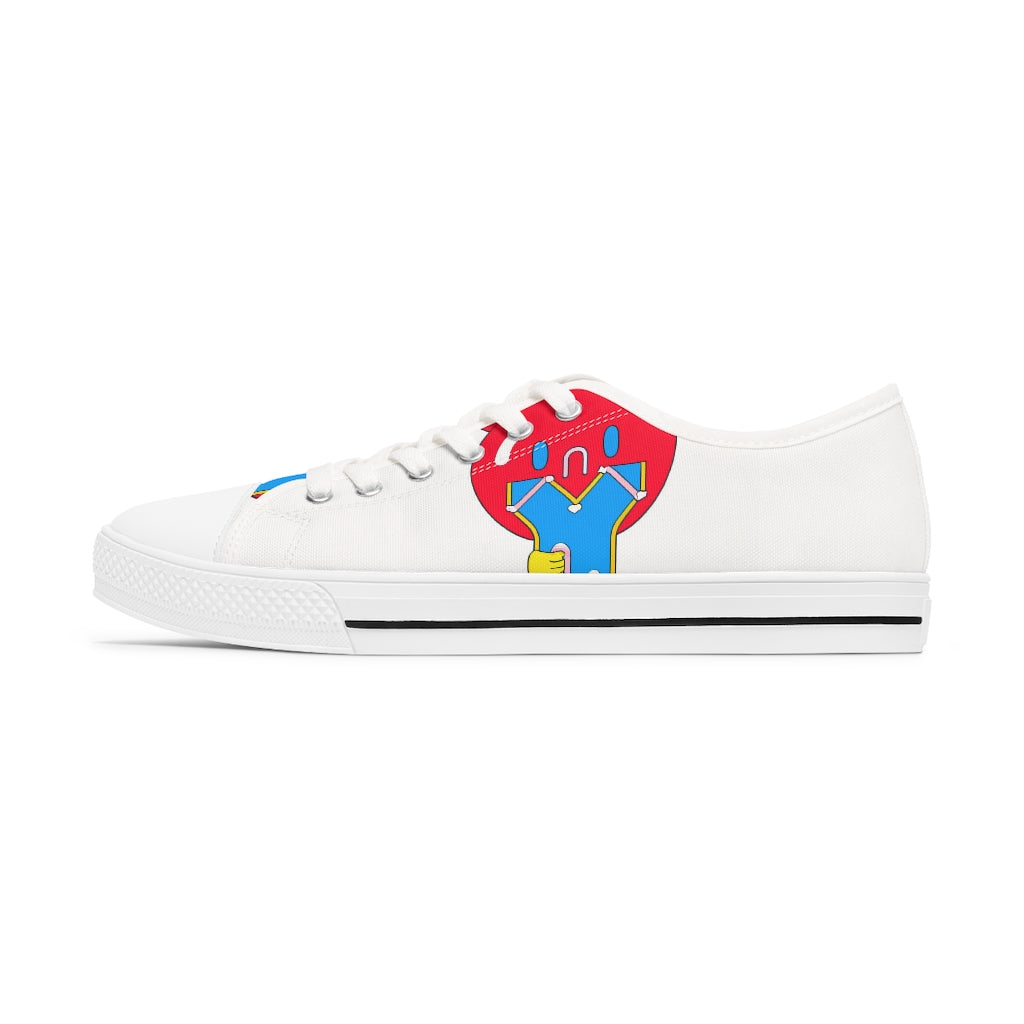 Women's 😥 Low Top Sneakers - Random the Ghost