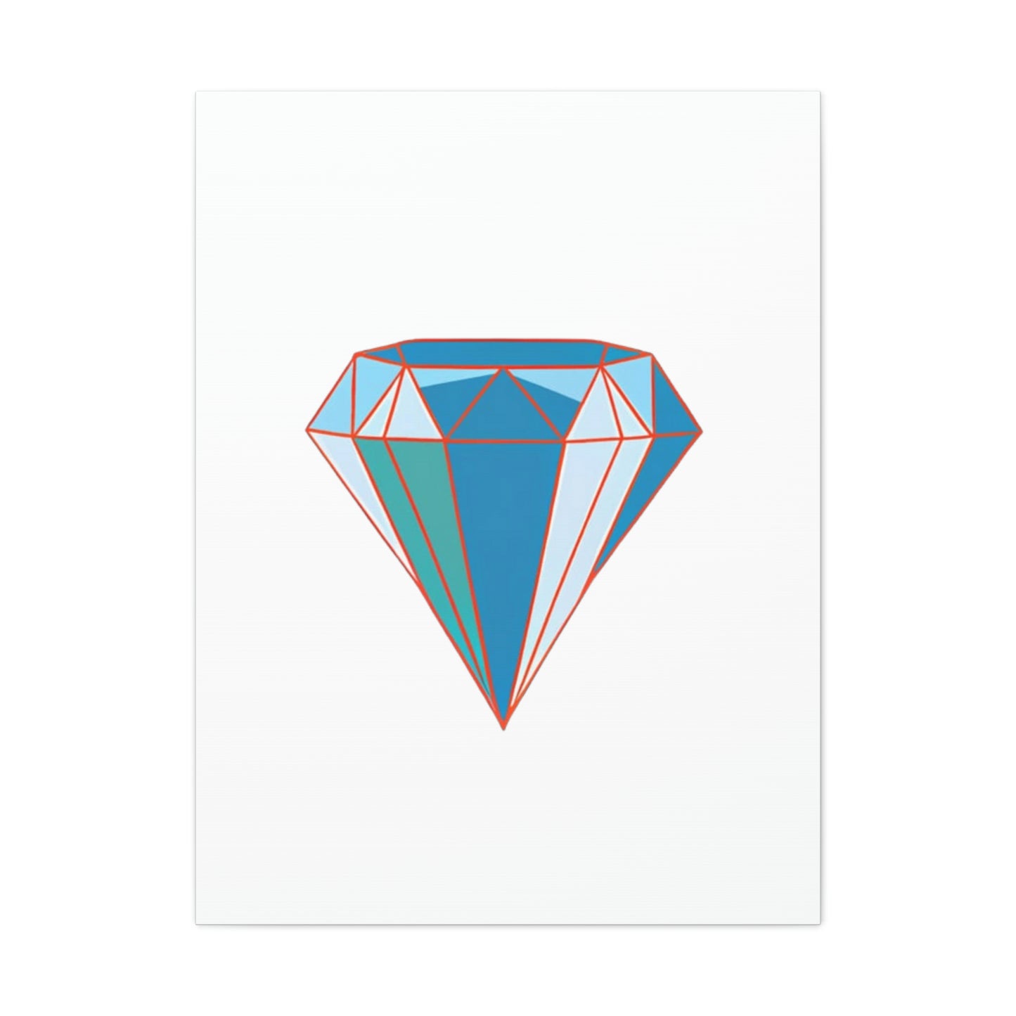 Random Diamond Canvas Gallery Wraps