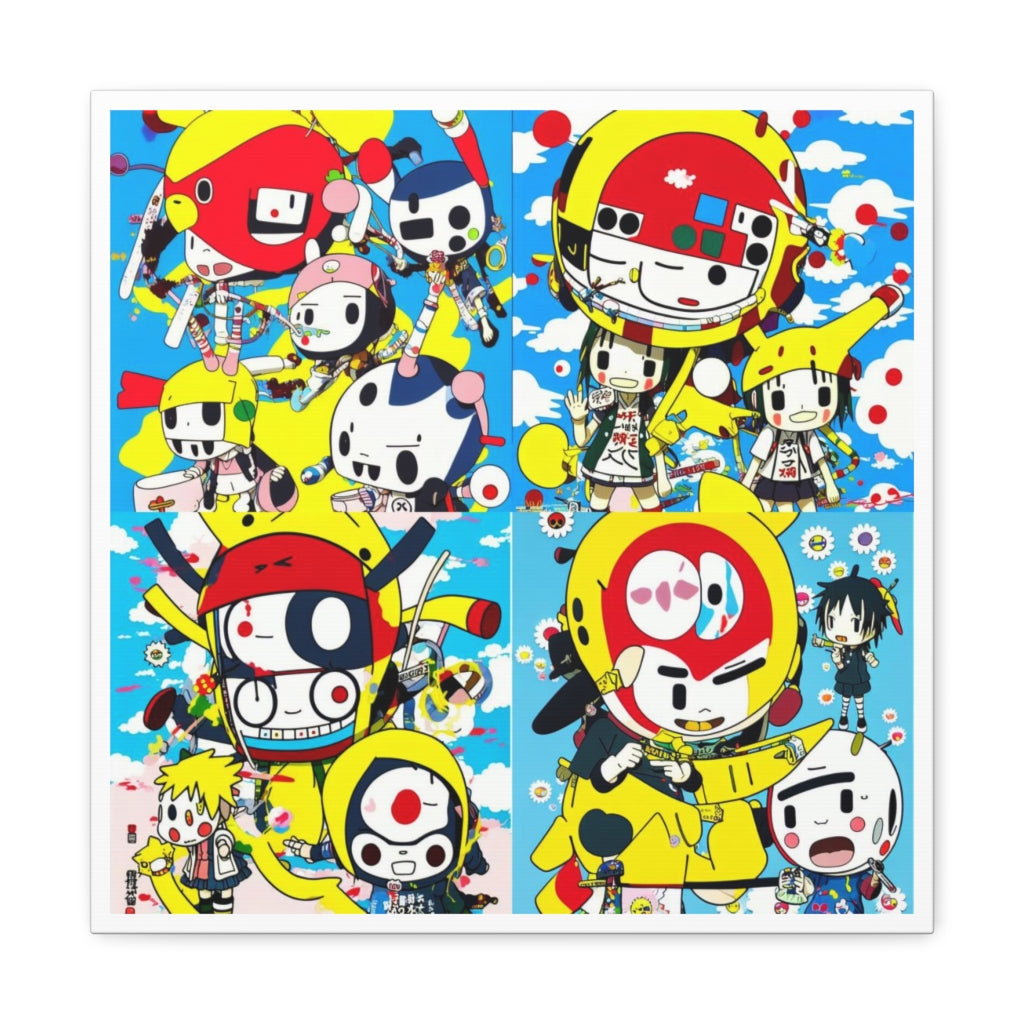 Canvas Gallery Wraps - Random the Ghost