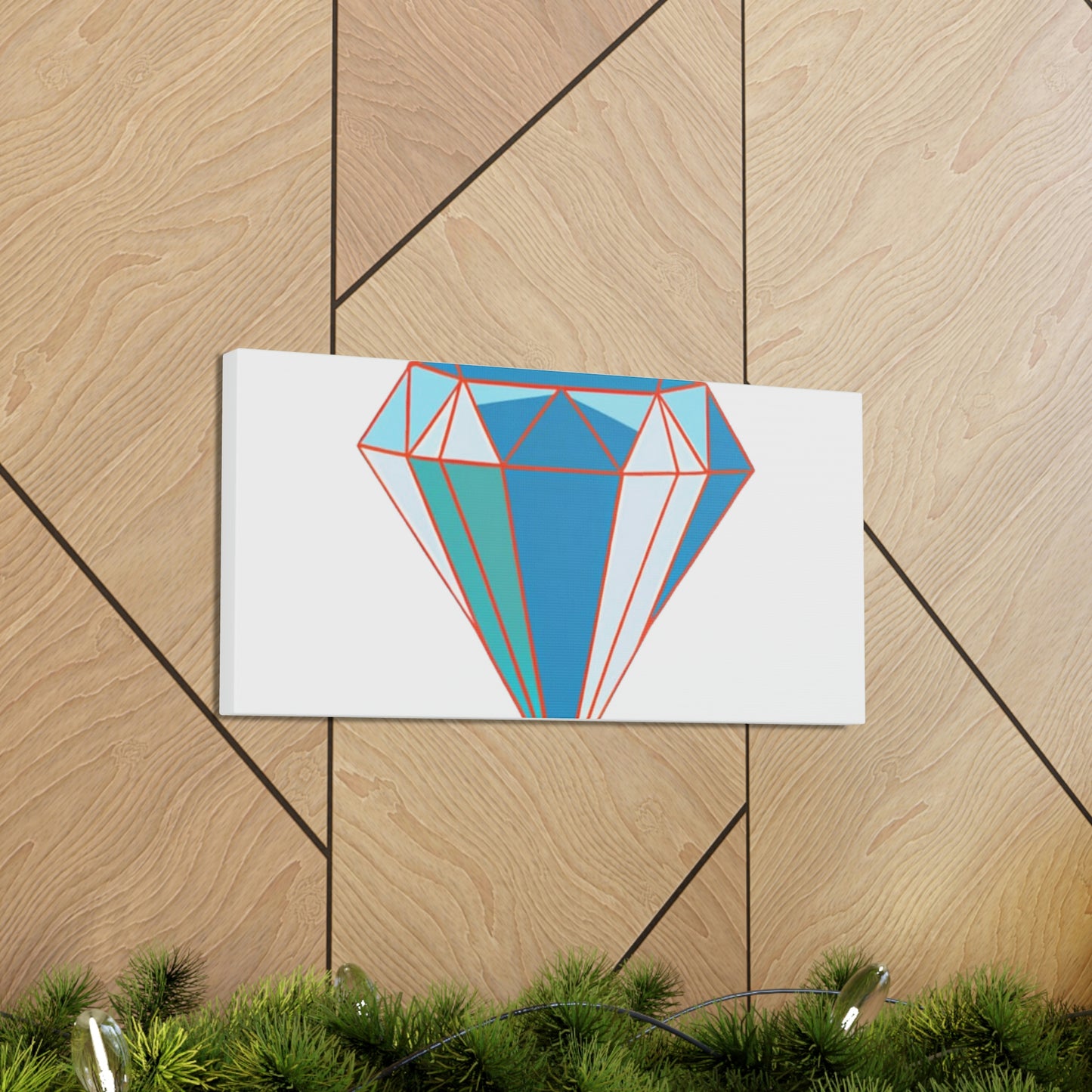 Random Diamond Canvas Gallery Wraps