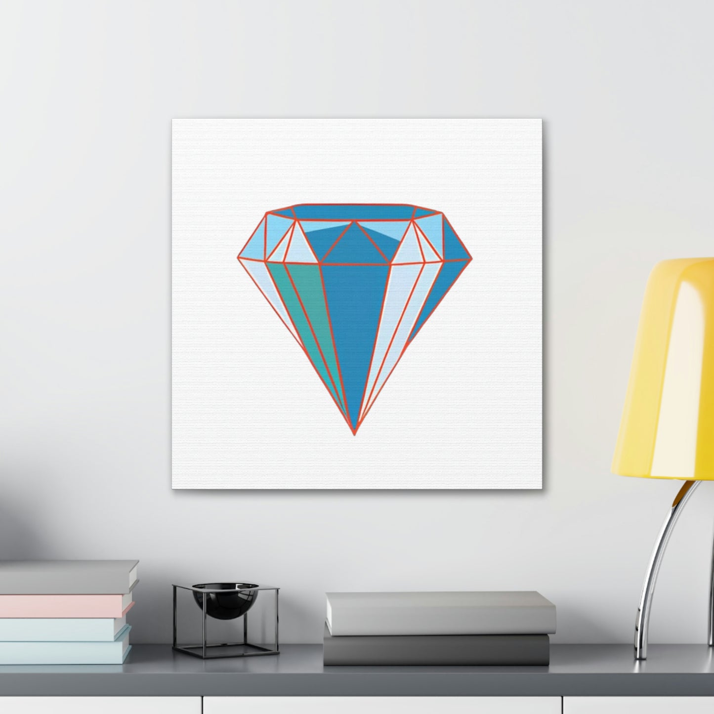 Random Diamond Canvas Gallery Wraps