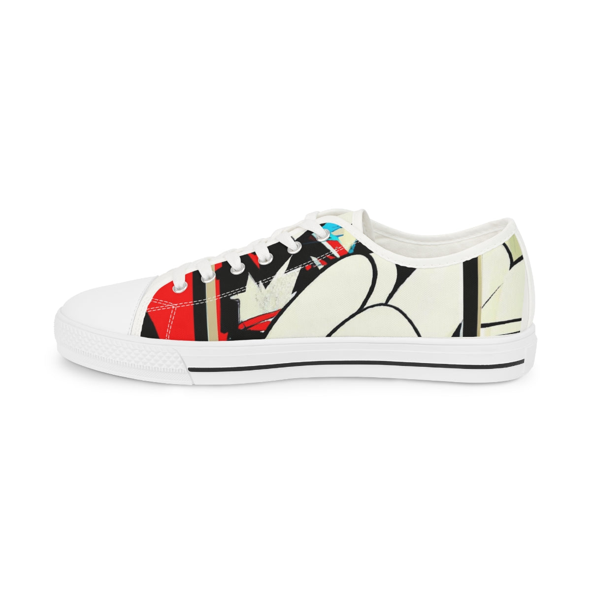 Men's Low Top Shoes - Random the Ghost