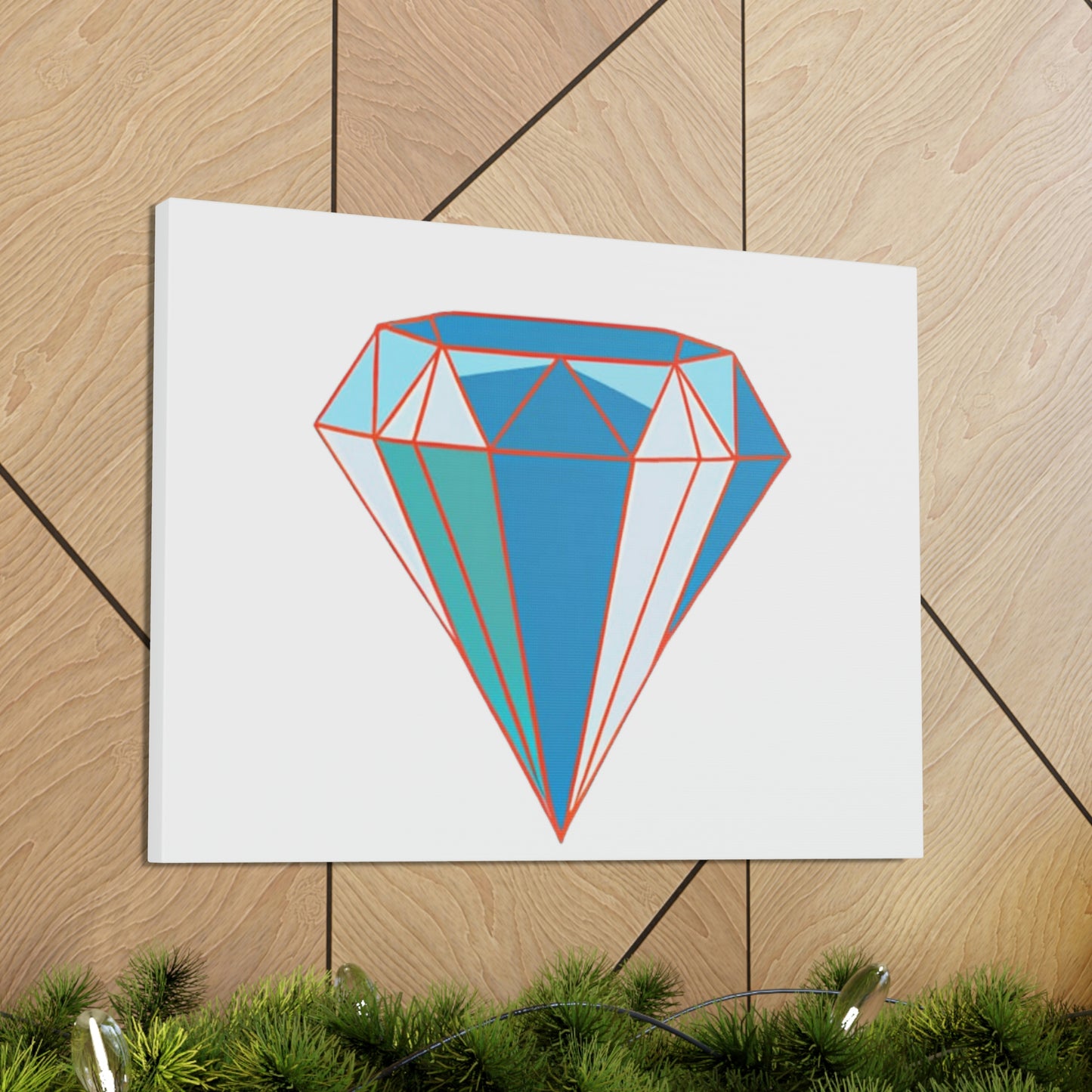 Random Diamond Canvas Gallery Wraps