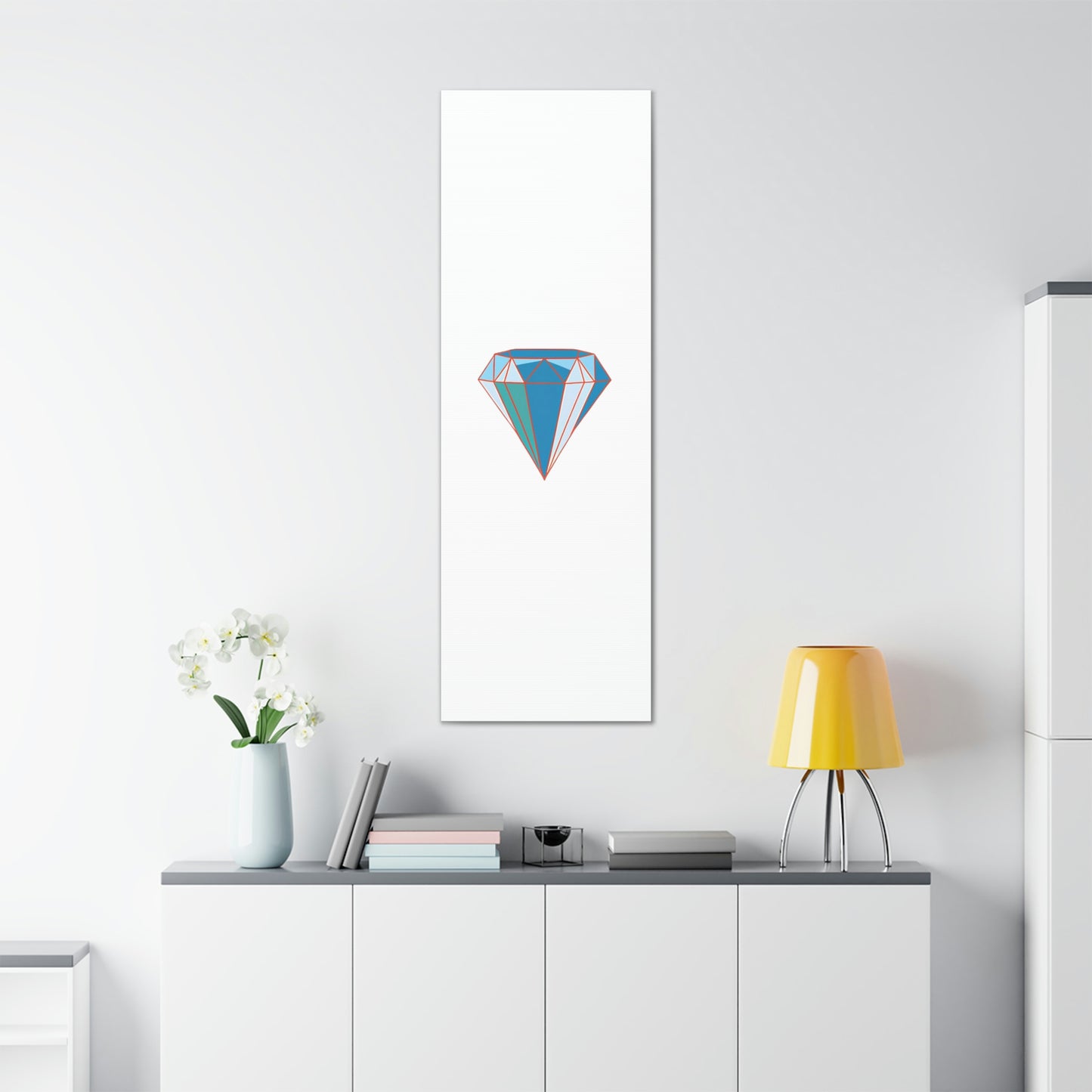 Random Diamond Canvas Gallery Wraps