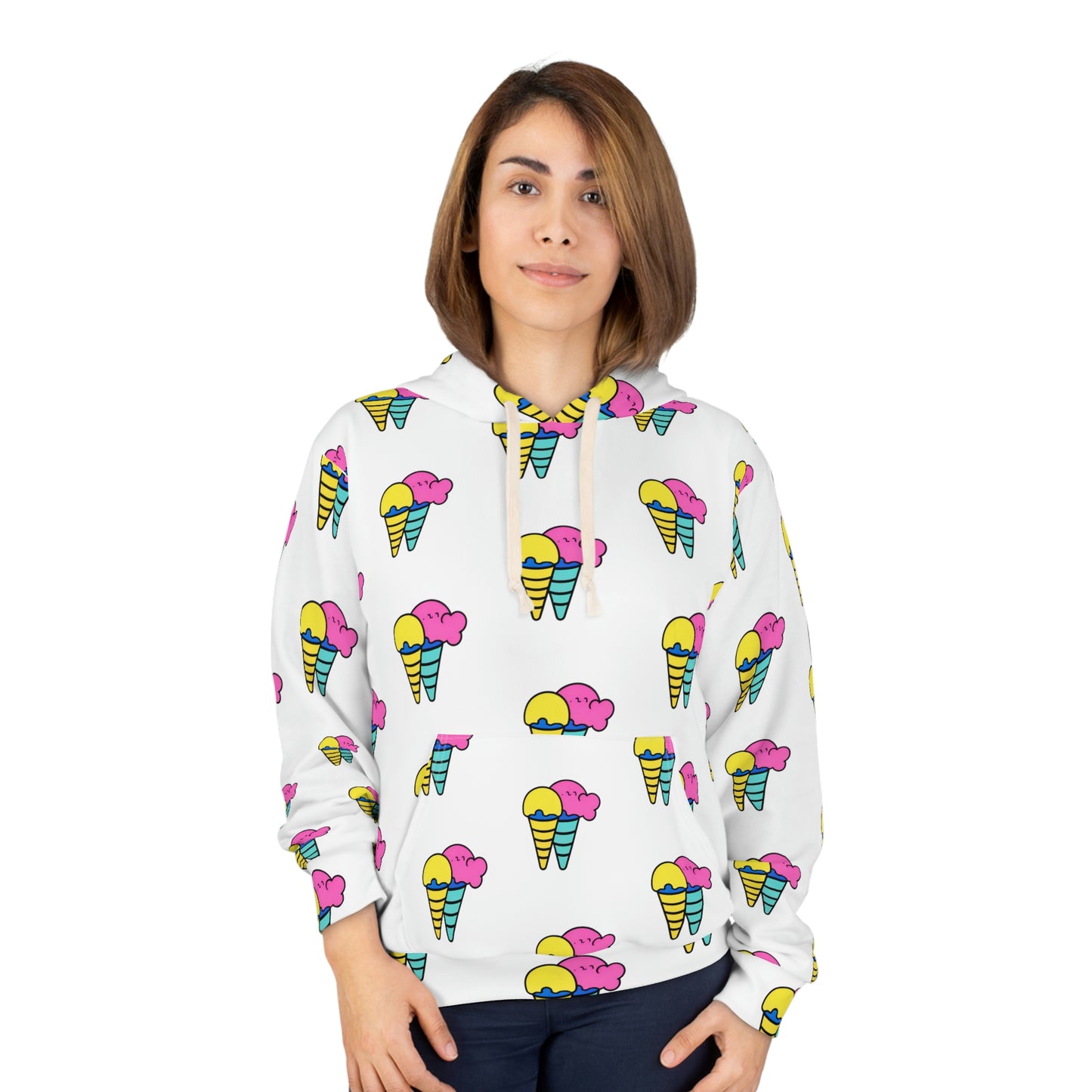 Random Ice Cream Unisex Pullover Hoodie