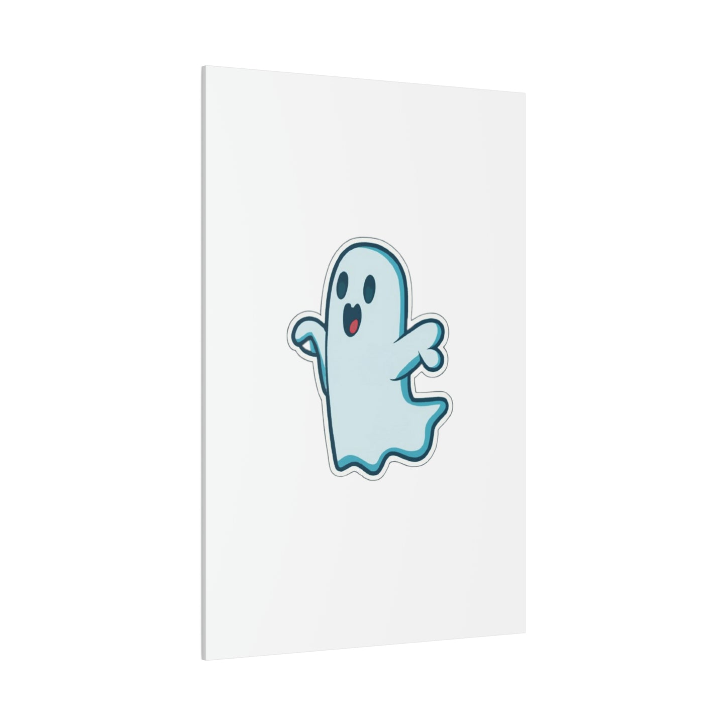 Random Ghost Matte Canvas, Stretched, 0.75"