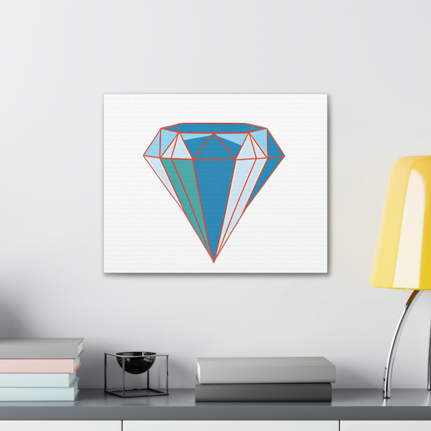 Random Diamond Canvas Gallery Wraps