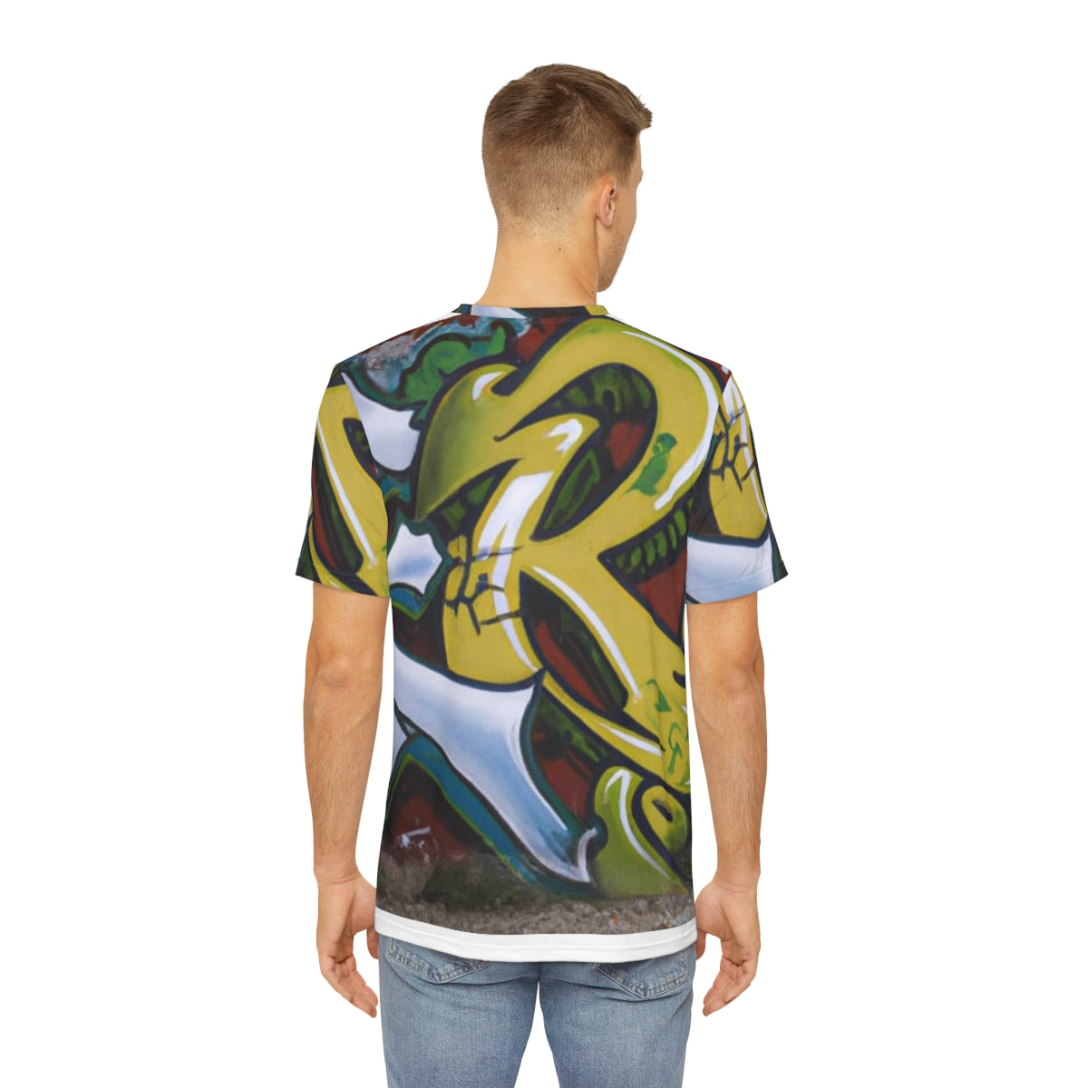 Men's R Polyester Tee (AOP)