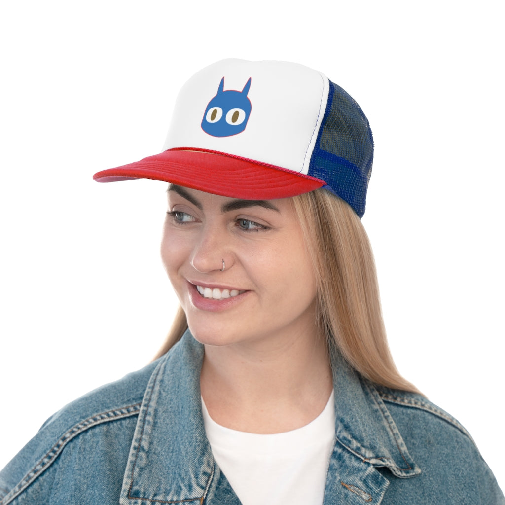 Random Mascot Trucker Caps - Random the Ghost