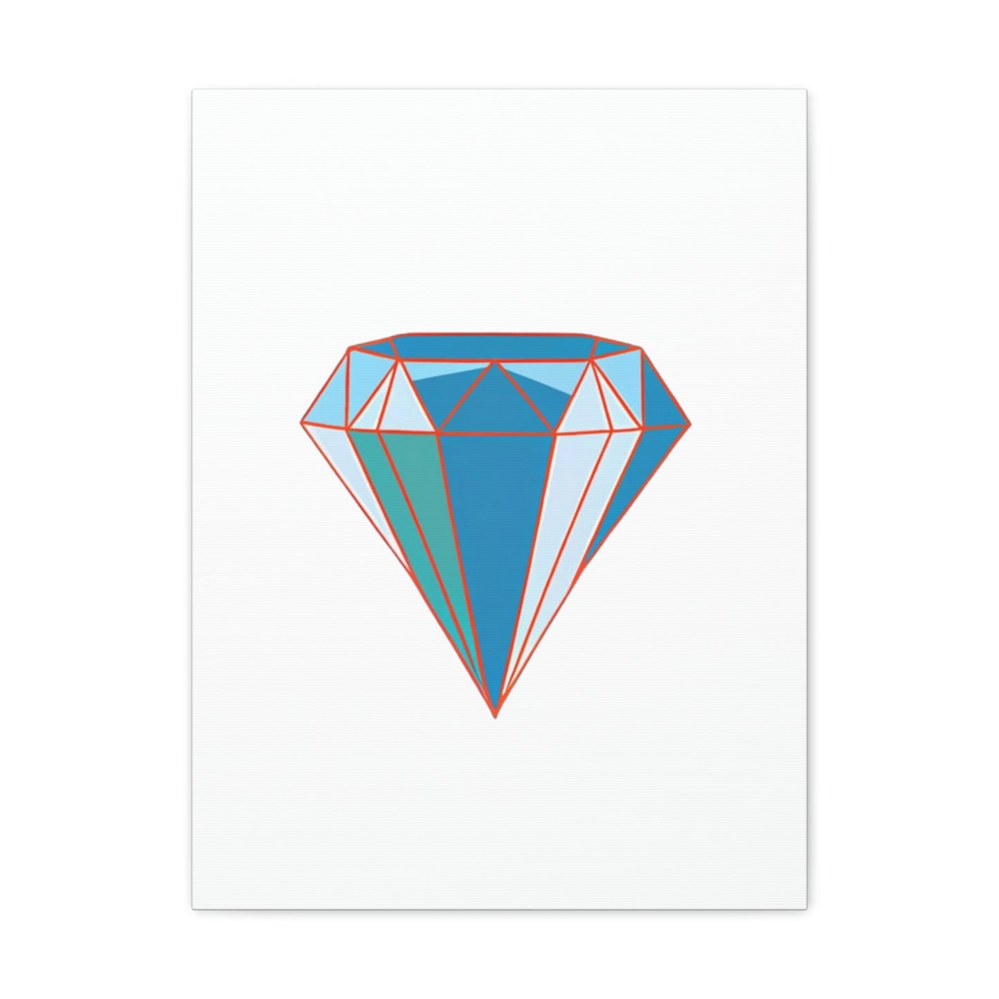 Random Diamond Canvas Gallery Wraps