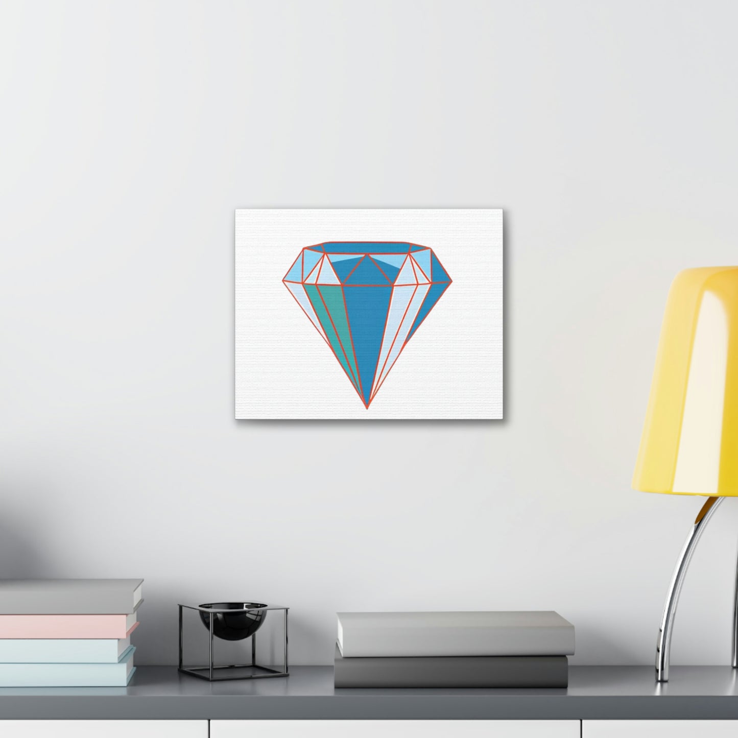 Random Diamond Canvas Gallery Wraps