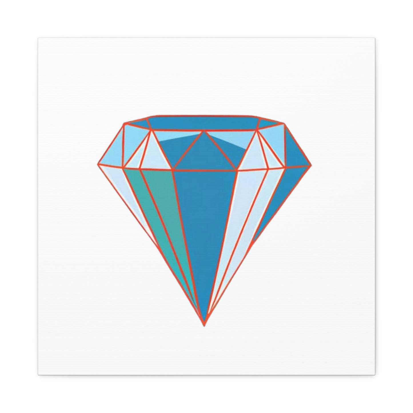 Random Diamond Canvas Gallery Wraps