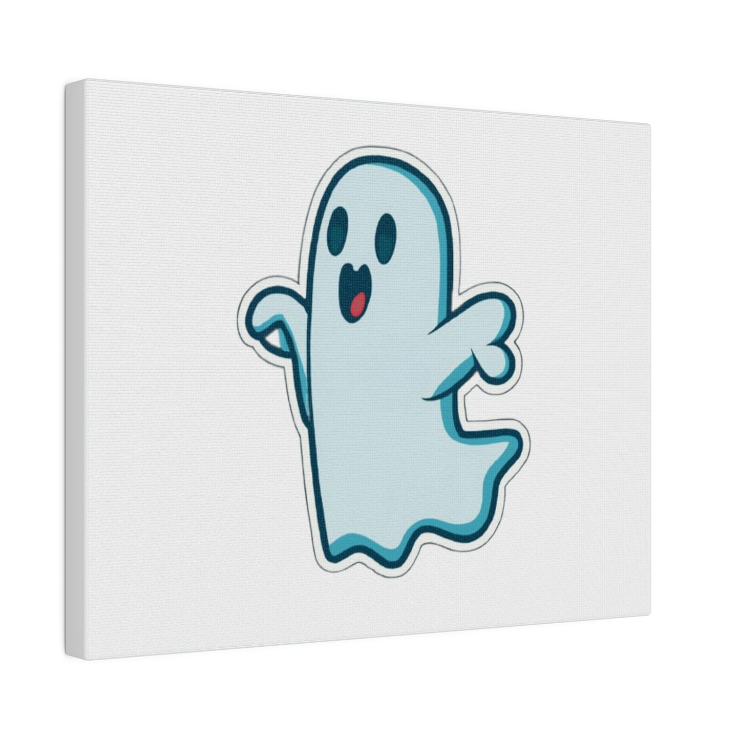 Random Ghost Matte Canvas, Stretched, 0.75"