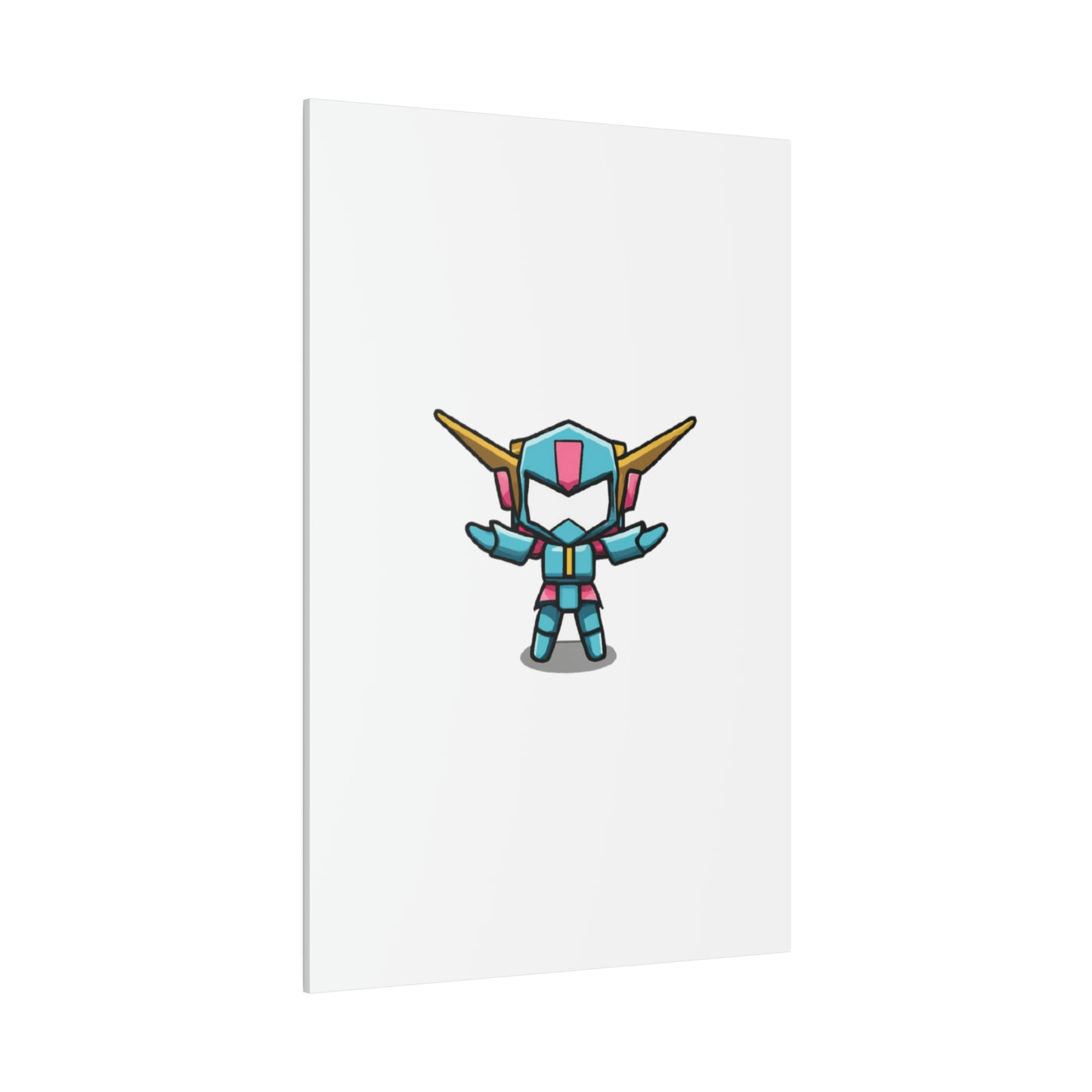 Random Mini Mech Matte Canvas, Stretched, 0.75"