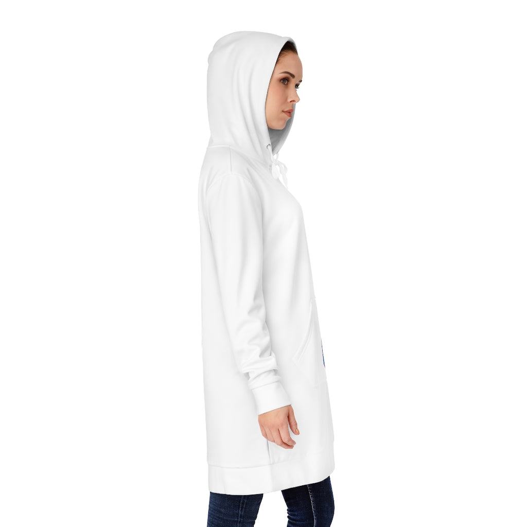 Women's Random Mascot Hoodie Dress (AOP) - Random the Ghost