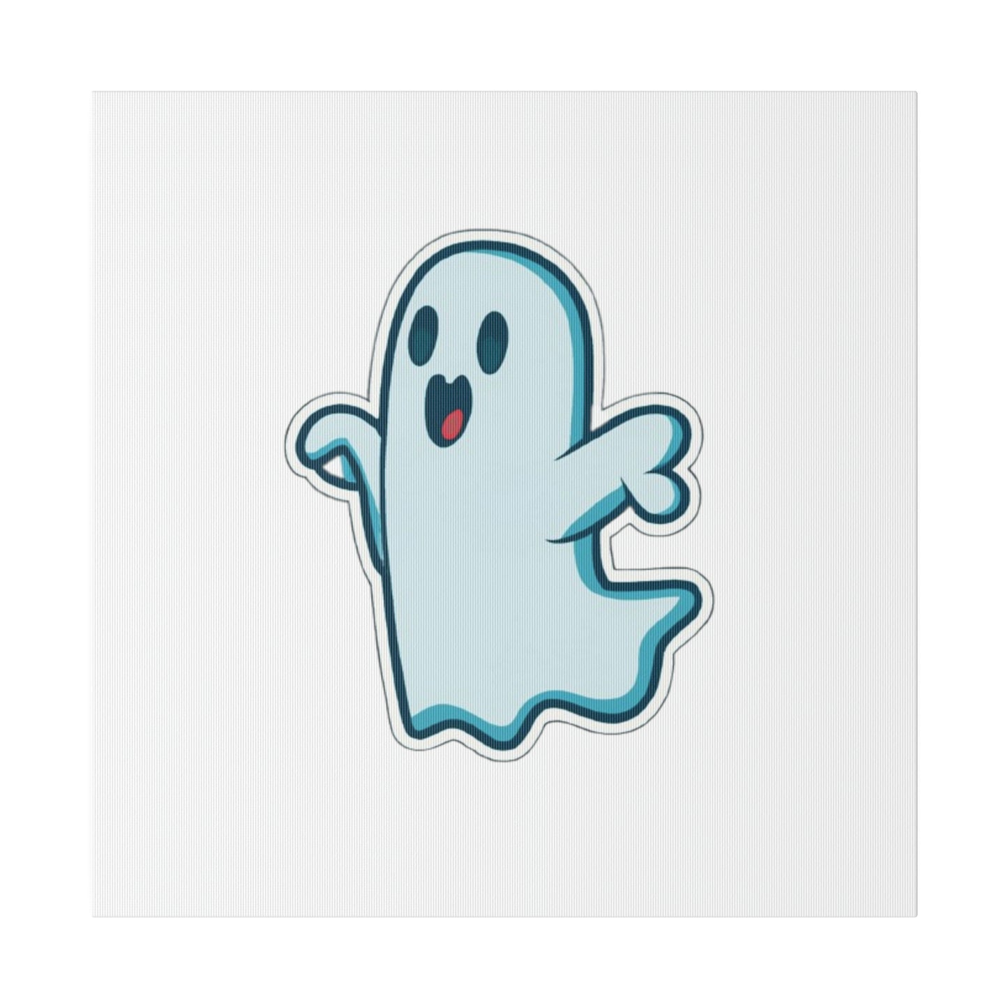 Random Ghost Matte Canvas, Stretched, 0.75"