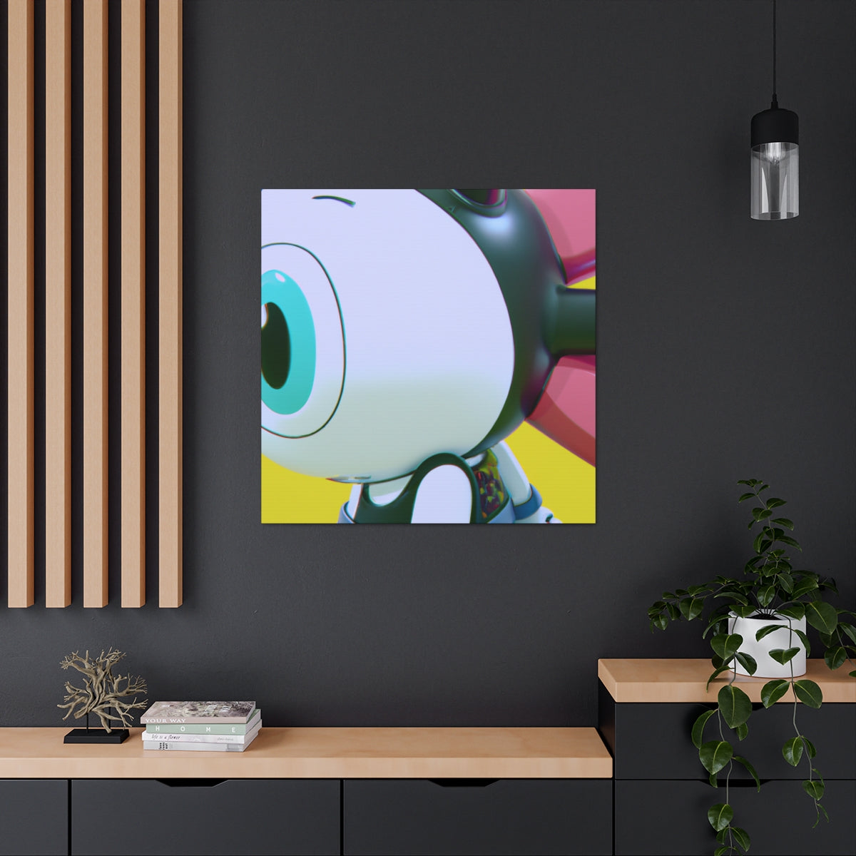 👁️ Canvas Gallery Wraps