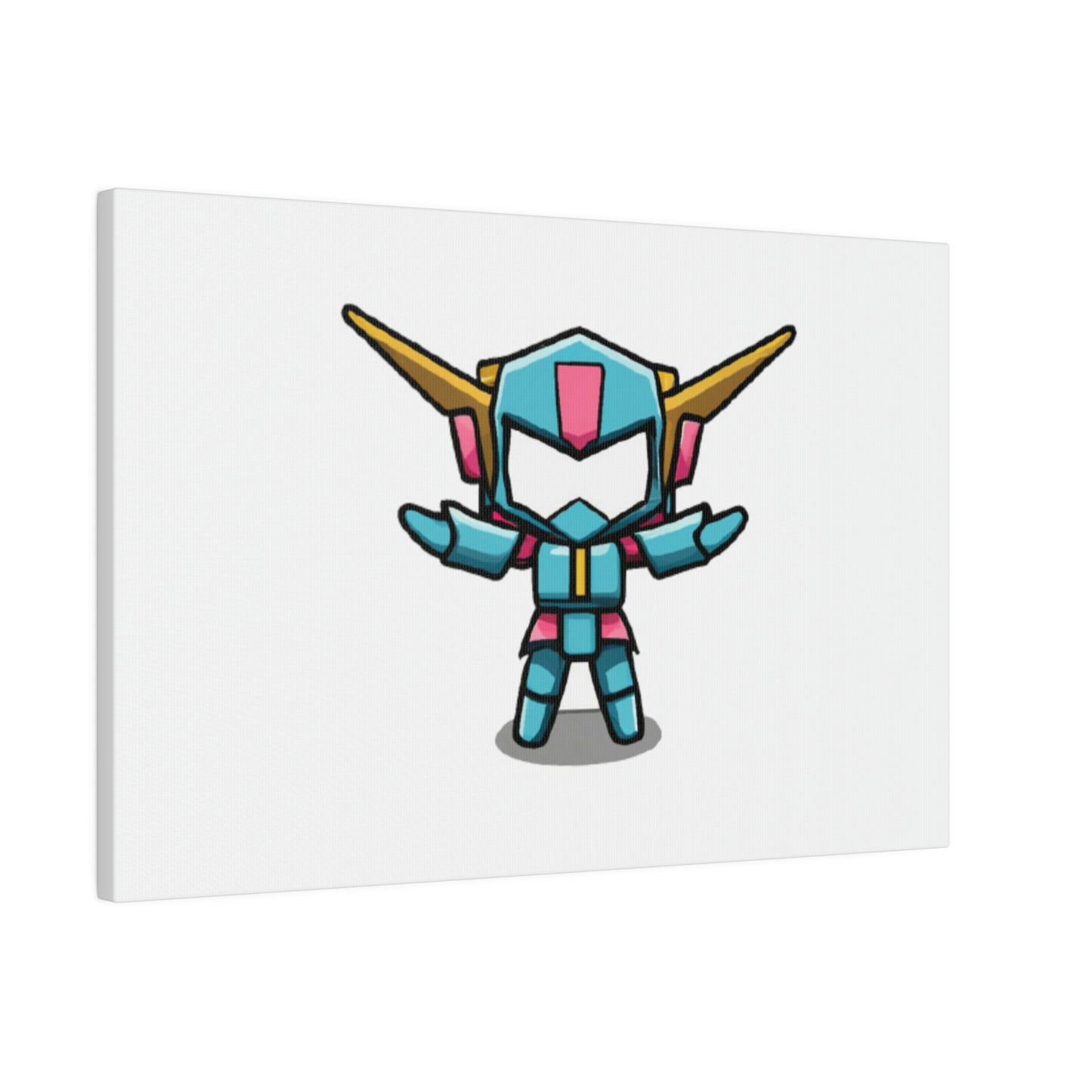 Random Mini Mech Matte Canvas, Stretched, 0.75"