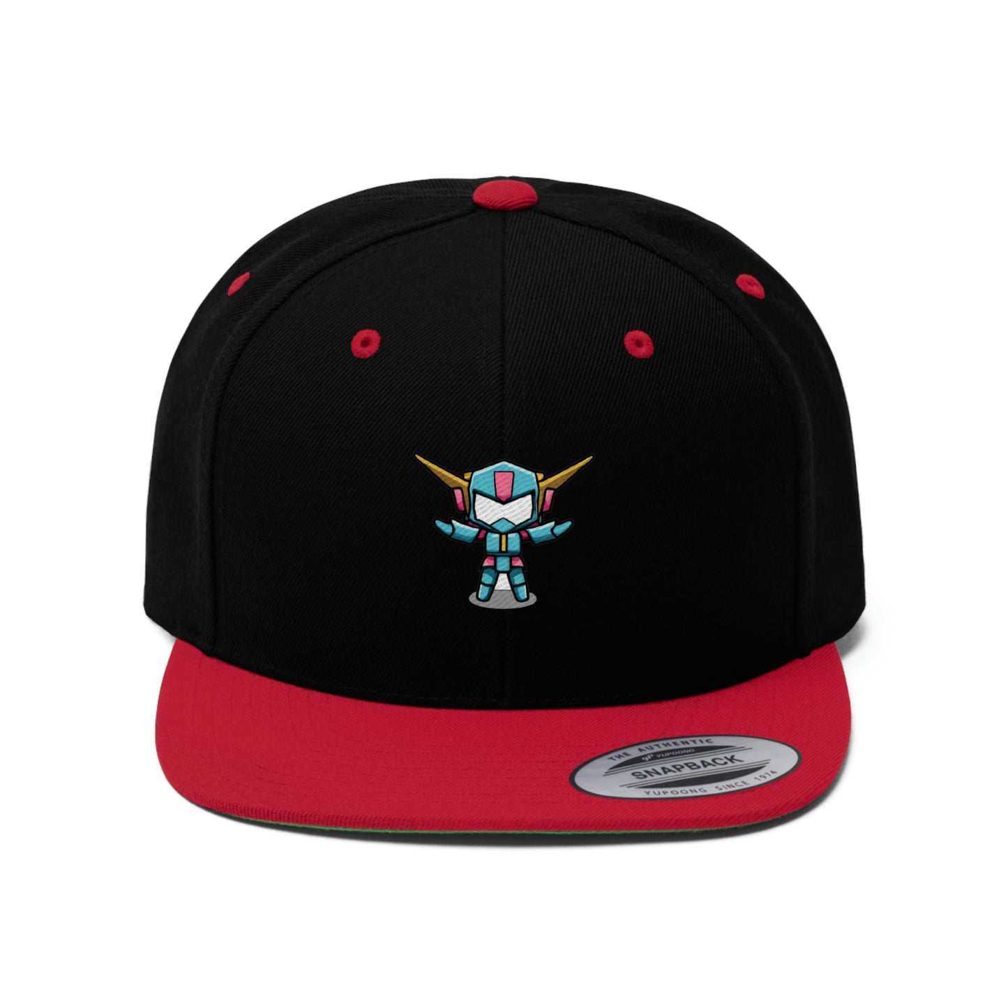 Unisex Random Mini Mech Flat Bill Hat