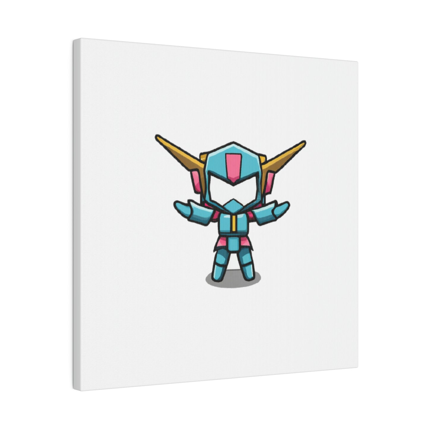 Random Mini Mech Matte Canvas, Stretched, 0.75"