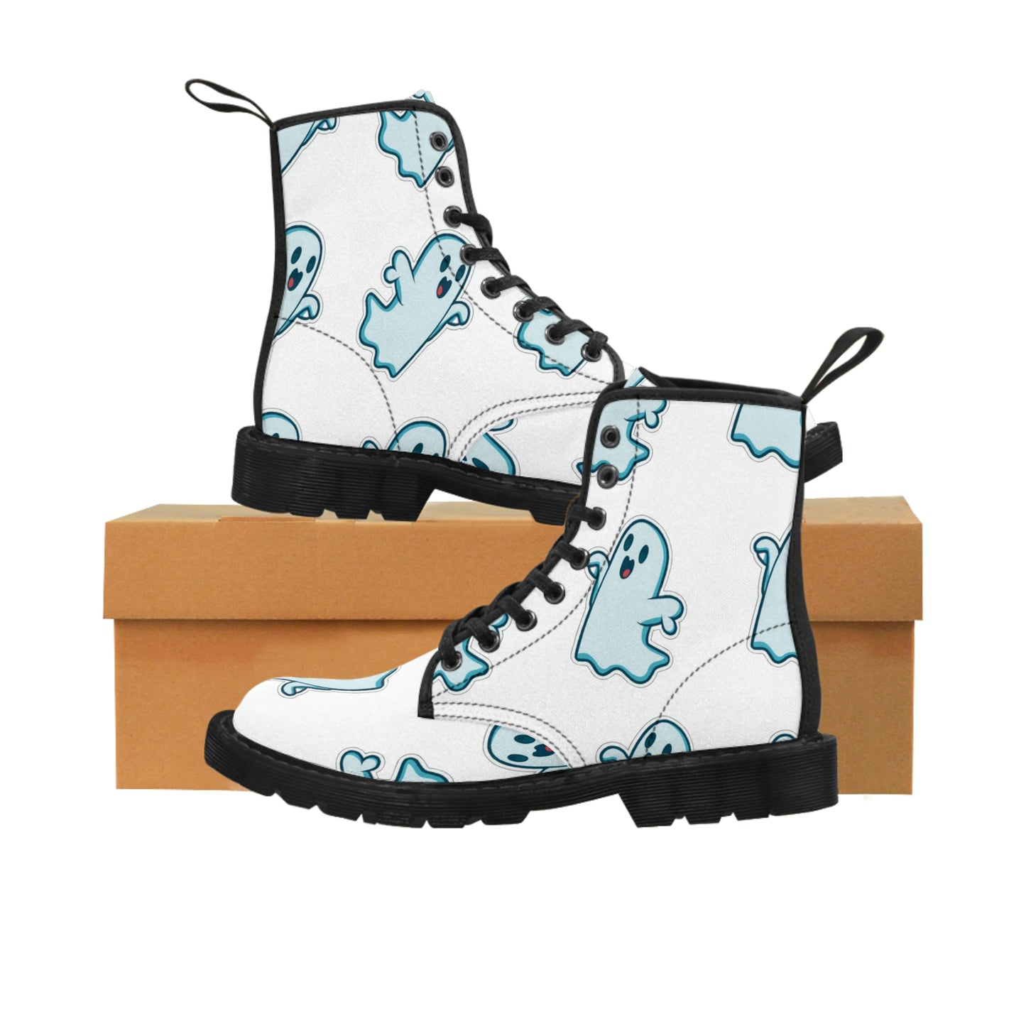 Shoes: Women's Random Ghost Canvas Boots