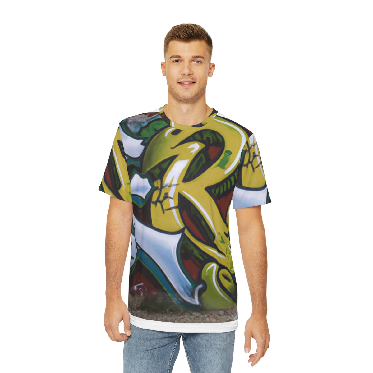 Men's R Polyester Tee (AOP)