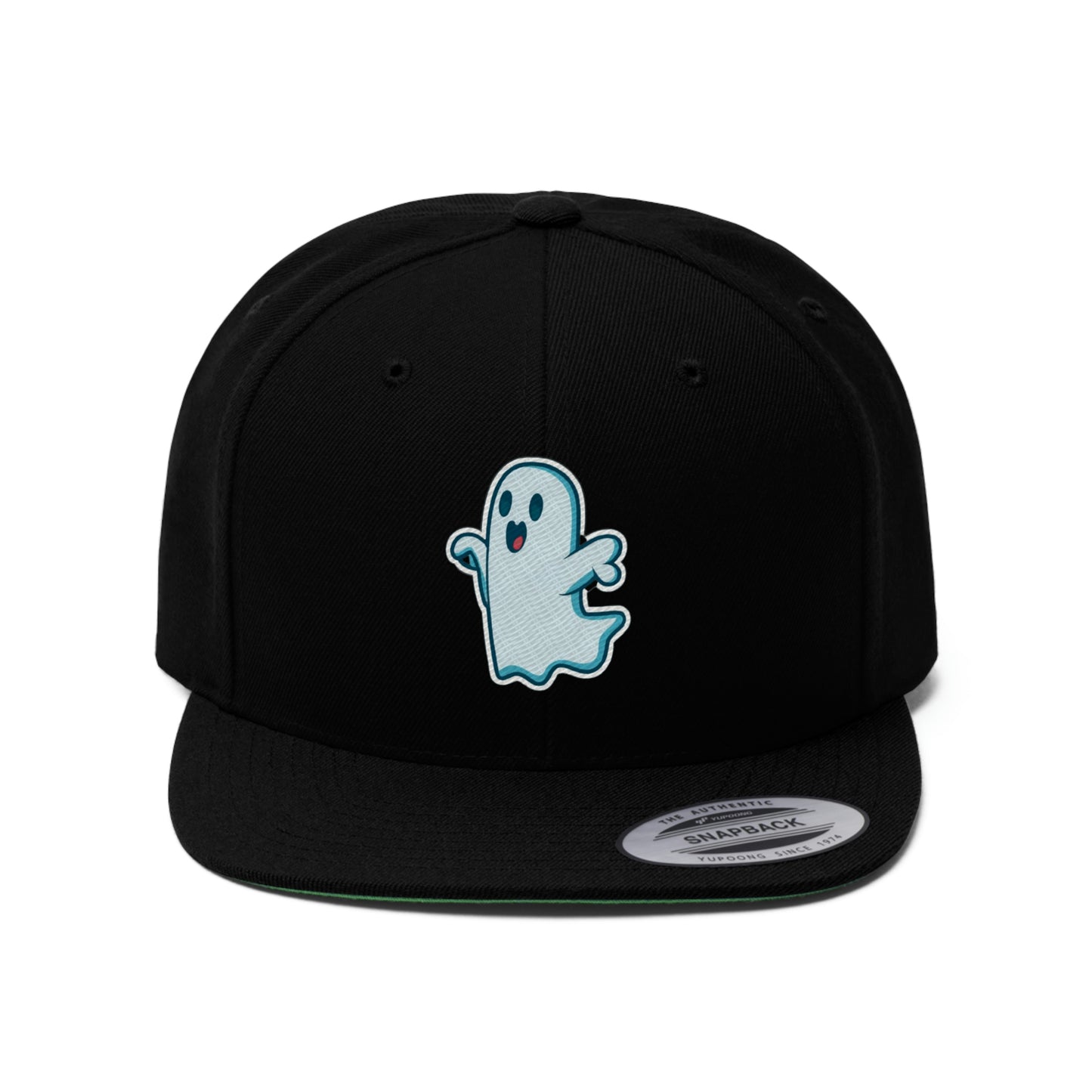 Unisex Random Ghost Flat Bill Hat