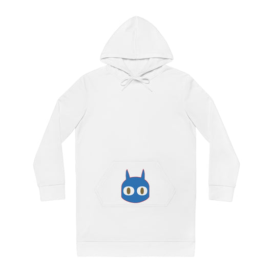 Women's Random Mascot Hoodie Dress (AOP) - Random the Ghost