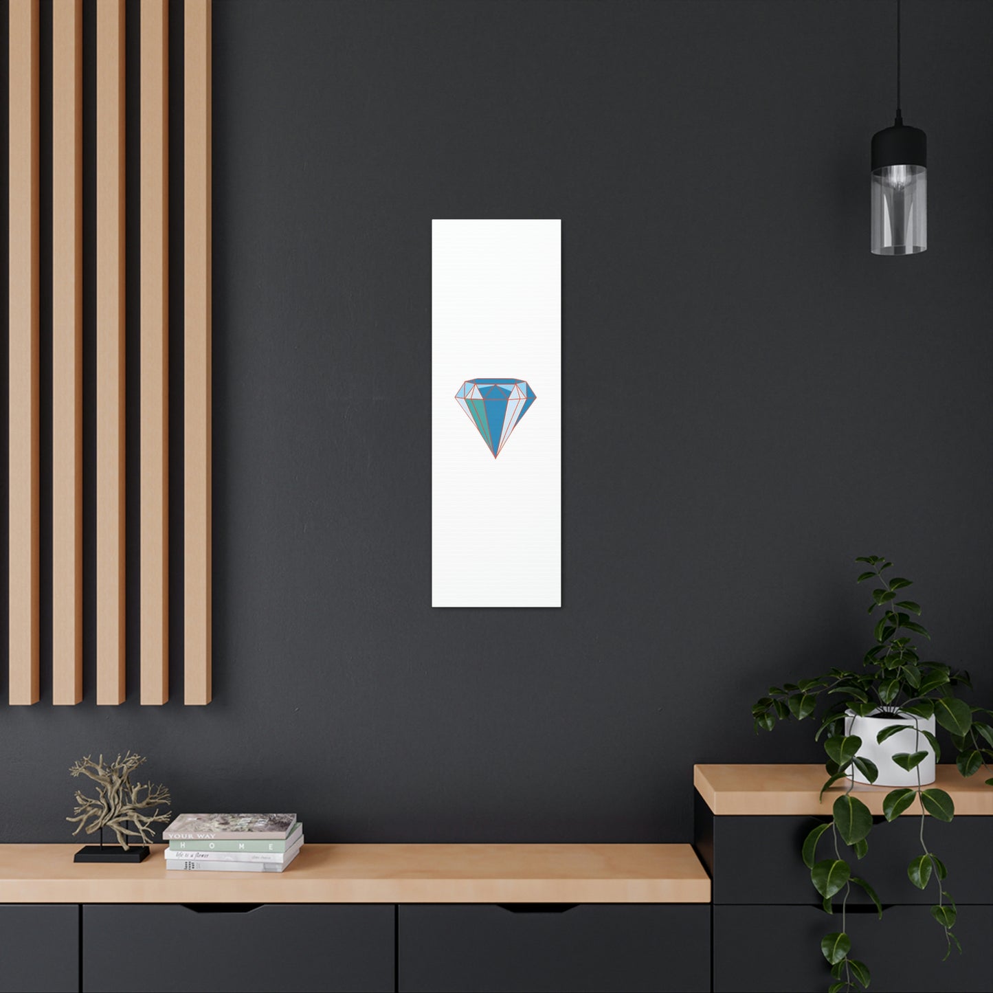 Random Diamond Canvas Gallery Wraps